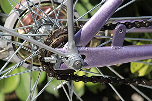 Bike Chain Single-Speed, Bicycle Chain 1 Speed, 1/2 × 1/8 inch,116 Links