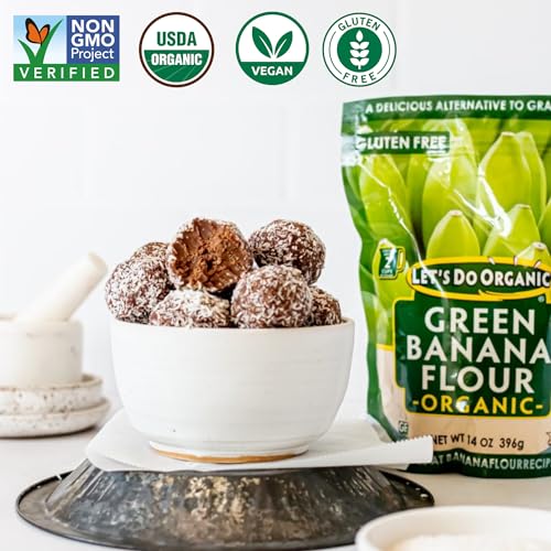 Let's Do Organic Coconut Flour, For Baking, Gluten Free - 16 Oz (Pack of 6) | Wheat Flour Alternative, High in Fiber & Protein, Non-GMO Project Verified, USDA Organic