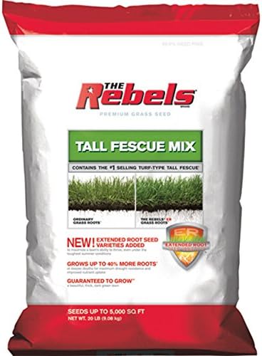 Pennington Seed 100081773 Rebels Turf Type Tall Fescue Mix 20 Lbs.