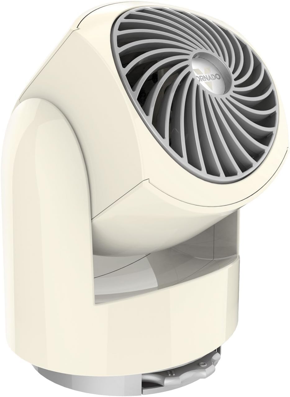 Vornado Flippi V6 Compact Air Circulator Fan, Quiet Portable Travel Fan for Desk or Bedroom, Adjustable Head, 2 Speeds, Bliss Blue