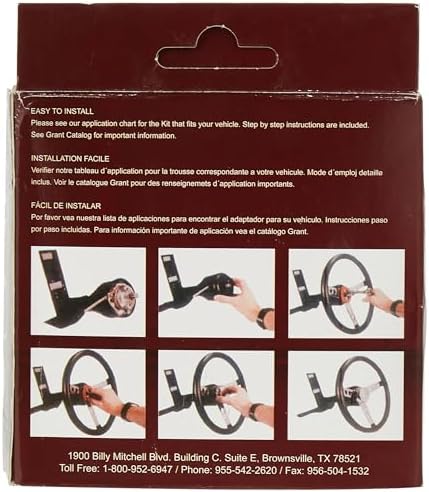 Grant Products - Installation Kit (GRT3196), matte black