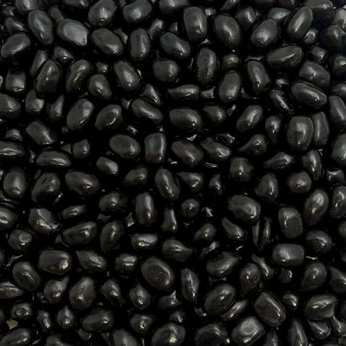 Black Licorice Jelly Beans, Chewy Candy - 3 Lb Pack