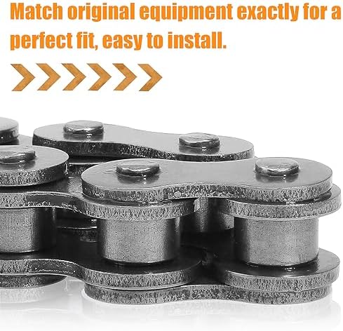 415 415H Chain 110L Link Heavy Duty for 49cc 50cc 60cc 66cc 70cc 80cc 2-stroke 4-stroke Engine Motor Motorized Bicycle Pit Dirt Mini Bike Scooter