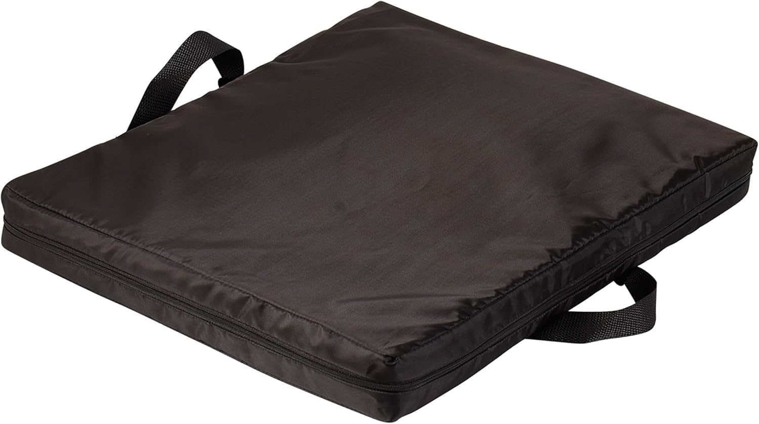 DMI Comfort Seat Cushion for Soft and Firm Support on Wheelchairs, Office Chairs, Dining Chairs and Stadium Seats, Standard Foam, 16 x 16 x 4, Black