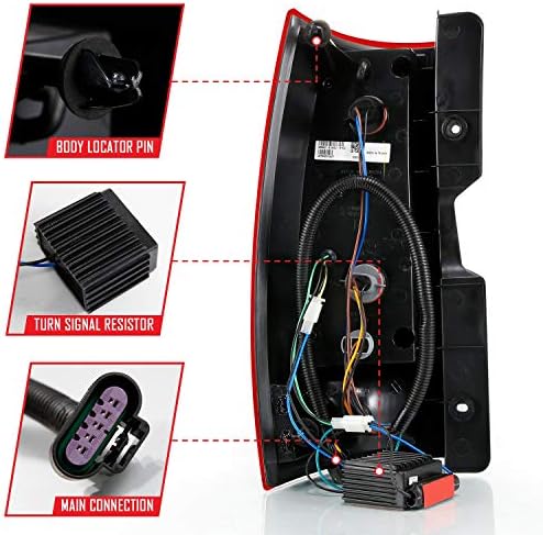 Anzo, Usa Usa 311323 Taillamps Fits Chevrolet Tahoe