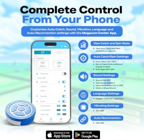 DuoMon 3 Advance Auto Catcher for Pokemon Go Plus - 2 Account Play, Auto Catch & Spin, Voice Alerts, Auto Reconnect, Mobile App - 2026 Edition