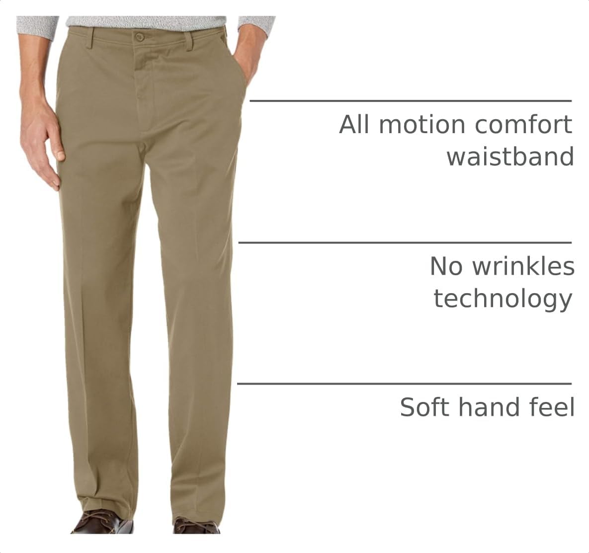 Dockers Men's Classic Fit Easy Khaki Pants (Regular and Big & Tall)