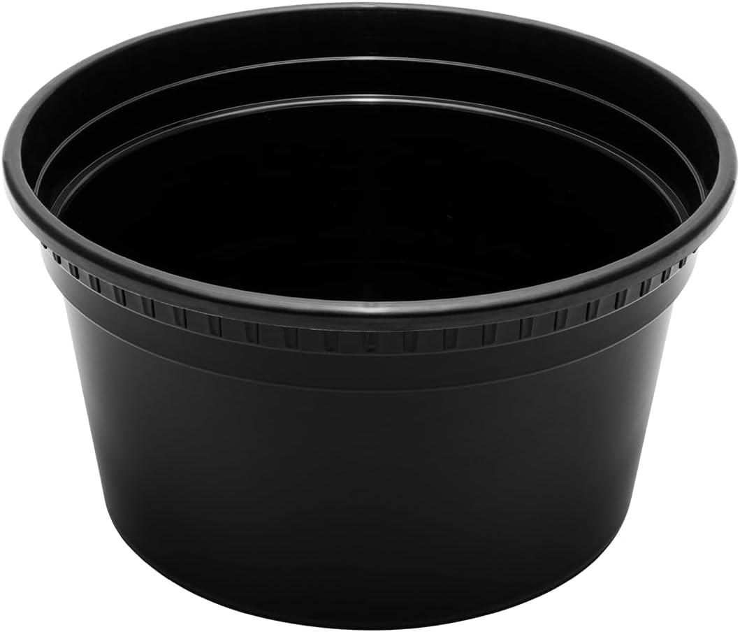 Karat [32oz - 240 ct] Clear PP Injection Molded Round Deli Containers with Lids (FP-IMDC32-PP)
