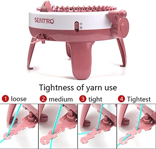 SENTRO 40 Needles Knitting Machine, All-in-One Knitting Loom Machine