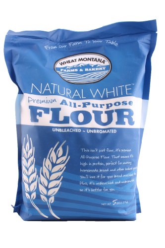 Wheat Montana - Natural White Flour - 2 pack - 5lb bags