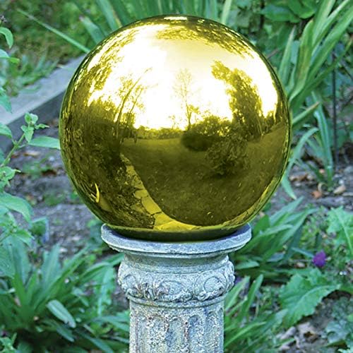 Echo Valley 8100 10-Inch Glass Gazing Globe, Mirror Finish, Blue