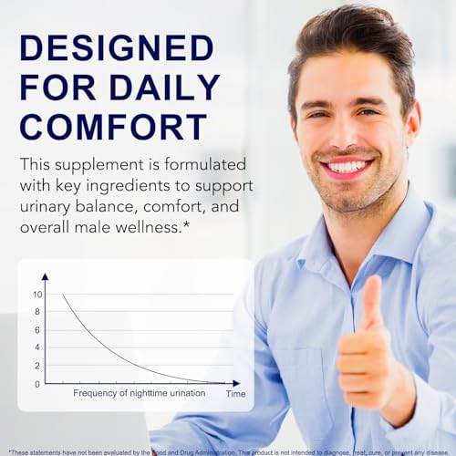 Prostate Health Supplements for Men - Promote Sleep, Urinary Tract Health Support, Saw Palmetto with Reishi & Nettle, Ashwagandha