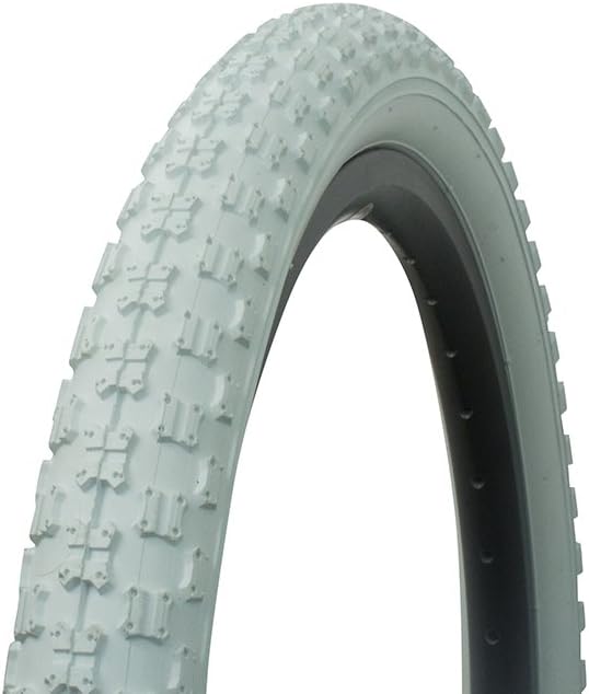 Bicycle Tire 18" x 2.125" BMX Bike Street Thread P-104A, (White)