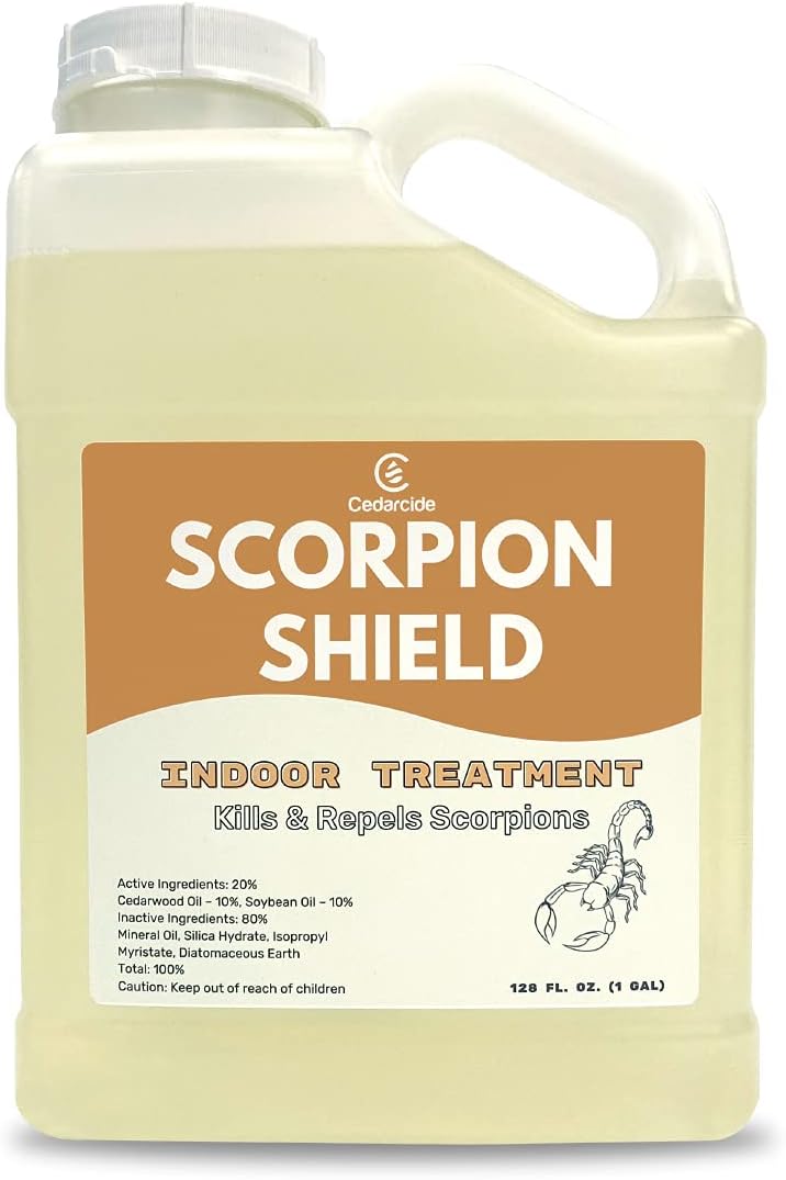 Cedarcide Indoor & Outdoor Scorpion Treatment Kit (Large) - Cedar Oil Pest Control Sprays - Kills & Repels Scorpions and Other Pests Guaranteed in