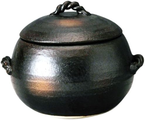 Misuzu clay Rice Pot - 720ml Capacity - Maximum Weight 1.9kg - Antique Finish