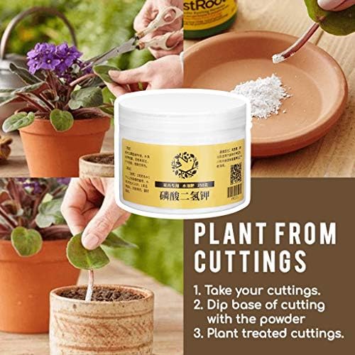 Vegetable Planting Mounting Potassium Dihydrogen Phosphate Fertilizer for Home Garden Veggies, Flowers, Herbs Planting, No Chlorine, Low Salt Index