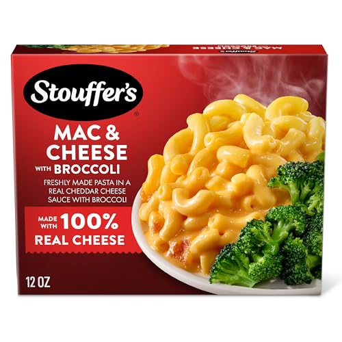 Stouffer's Macaroni & Cheese with Broccoli, Single Serve Frozen Meal