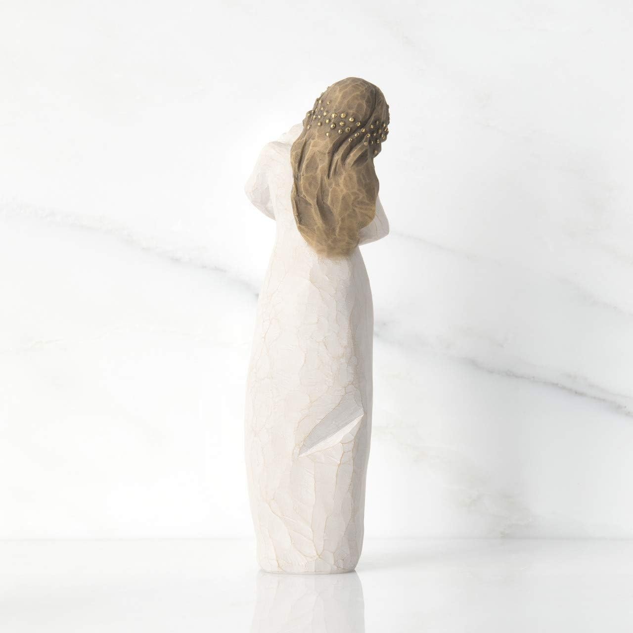 Willow Tree Sanctuary, Sculpted Hand-Painted Figure with Gold Leaf