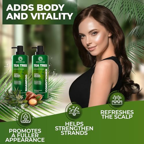 Moroccan Argan Oil Shampoo and Conditioner Set - Sulfate Free, Anti Frizz Hydrating Care for Women - Deep Moisturizing Treatment for Color, Keratin Treated, Curly, Damaged and Dry Hair