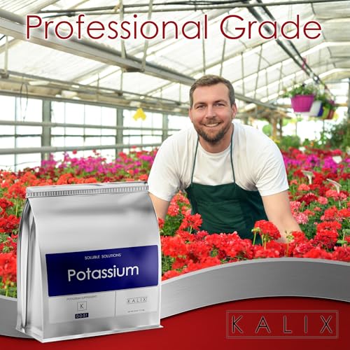 KALIX Potassium 0-0-51 Soluble Fertilizer | High Potash Plant Food for Bloom Phase, Potassium Sulfate for Plants, Hydroponics & Gardening