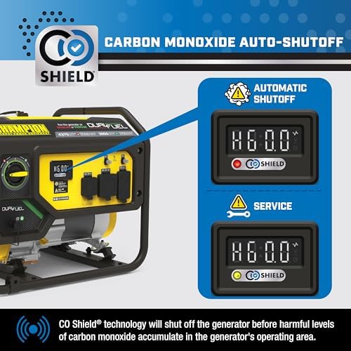 Champion Power Equipment 4375-Watt Dual Fuel RV Ready Portable Generator with Free 3-Year Warranty