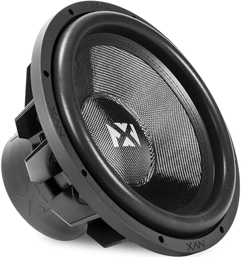 NVX VCW152v3 15" 3000 Watt Max (1500W RMS) Dual 2-Ohm VC-Series Car Subwoofer (VCW152 Version 3) | 3000 Watt Max (1500W RMS) Car Subwoofer