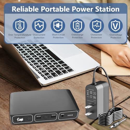 14V Charger Adapter for Halo Bolt Compatible wit Halo Bolt 57720, Bolt 58830 ACDC Portable Car Battery Jump Starter Adapter Power Cord Replacement