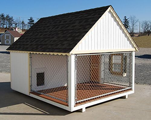 8 x 10 Cape Cod Kennel Panelized Kit