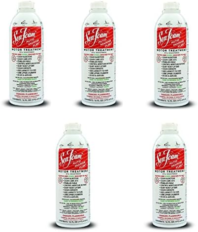 Sea Foam SF-16 Motor Treatment qTprcR, 5Pack (16 Ounce)