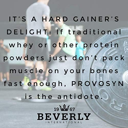 PROVOSYN Whole Egg, Milk & Beef Protein Powder, Vanilla, 616 g | Ultra-Premium Whole Egg, Casein + Whey & Beef Protein