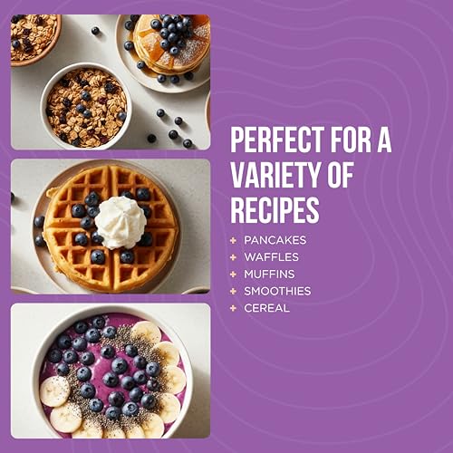 Augason Farms Freeze-Dried Whole Blueberries Can | Emergency Food Supply, 26 Servings, 30 Year Shelf Life, Great for Cooking, Baking, and Snacks