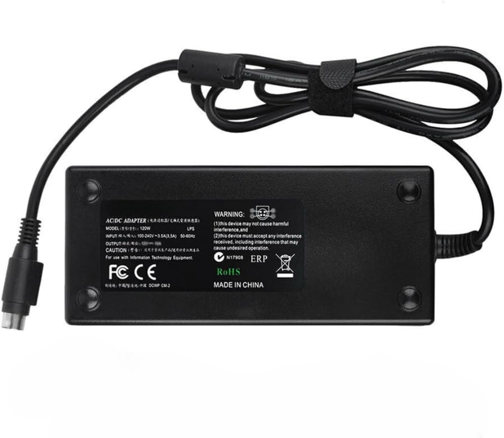 24V 4Pin Replacement Adapter for Makerbot Replicator 2 2X Desktop 3D Printer MP04948 MP04952 MP05927 Power Supply Cable Cord