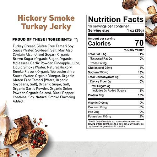 Archer Hickory Smoke Turkey Jerky, 2.5 OZ