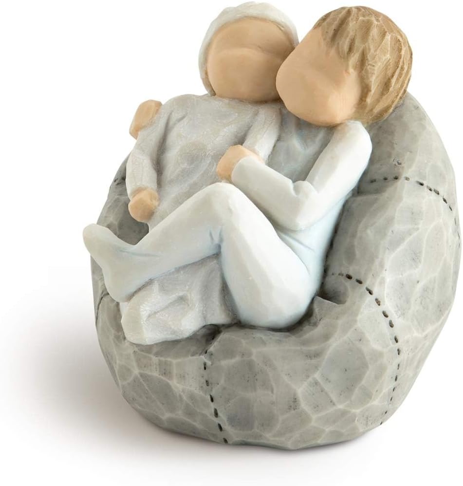 Willow Tree Nurture, Sculpted Hand-Painted Figure | Hand-Painted Resin Figurine, Sculpted by Artist Susan Lordi, Celebrates Loving Family Relationships, Family Grouping