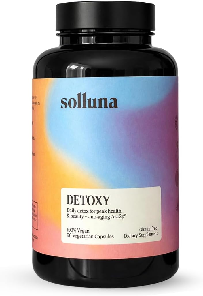 Detoxy by Solluna — Oxygenated Magnesium Oxide Colon Cleanse with Asc2P — Natural