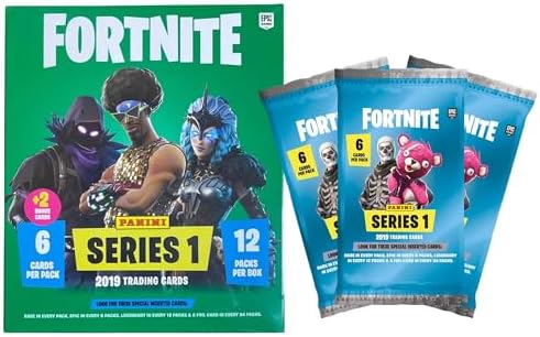 Fortnite Panini Series 1 (English Printed in Italy) Mega Box