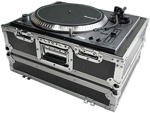 Turntable Flight Case Compatible with Technics 1200 - Harmony Cases | Foam lined interior, road ready DJ travel transport