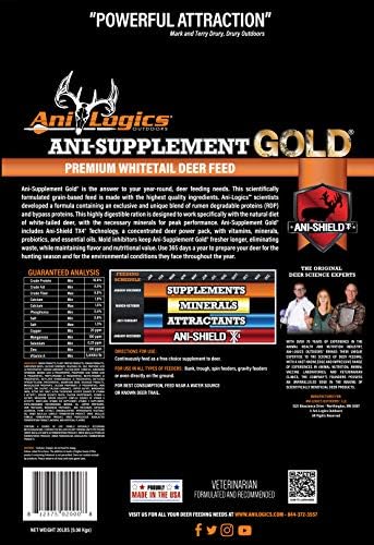 Ani-Logics Outdoors ANI-Supplement Gold 20 lb