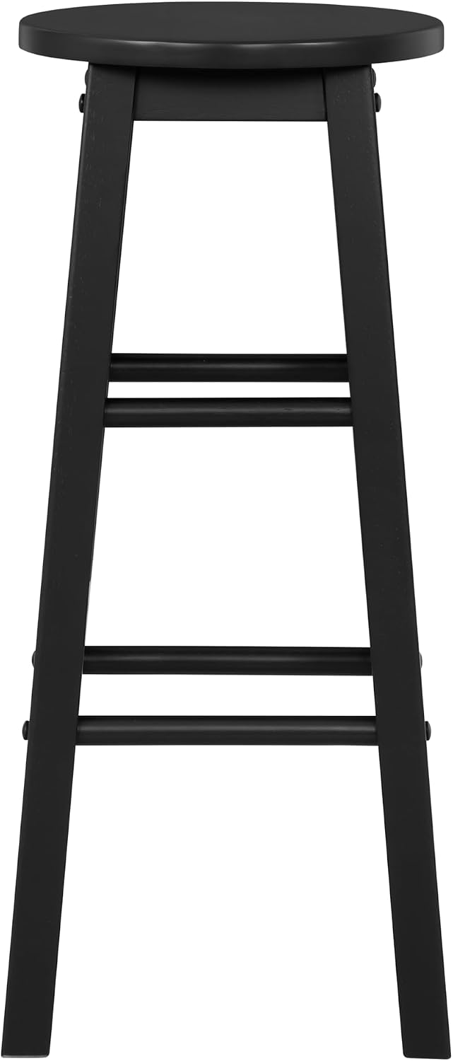 Linon 29-Inch Barstool With Round Seat