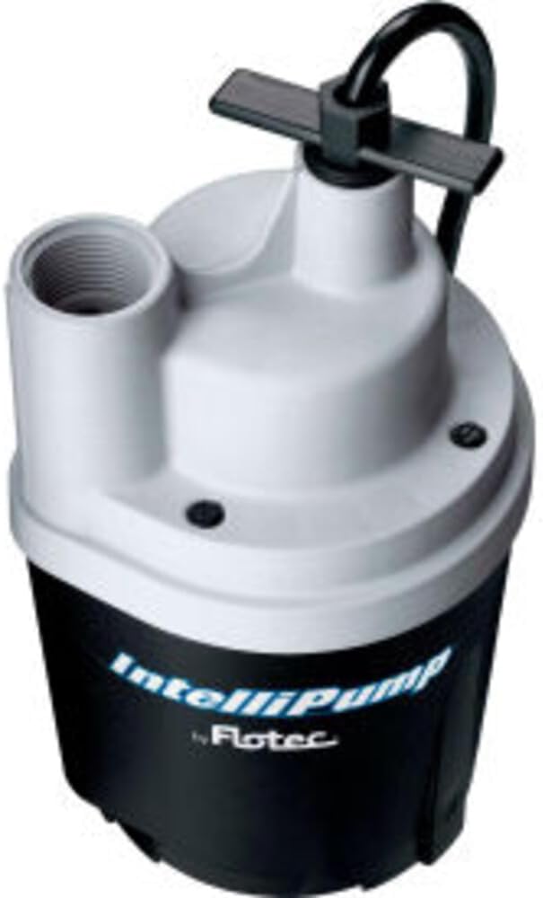 Pentair Flotec FP0S1775A 1/4-HP 115-Volt IntelliPump Water Removal Utility Pump