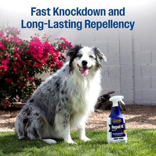 Farnam Repel-X Ready-to-Use Horse Fly Spray for Horses, 32 Fl Oz | Insect Control with Permethrin: Repel-X helps protect horses against barn flies
