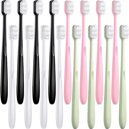 Patelai 16 Pieces Extra Soft Toothbrush 20000 Bristles