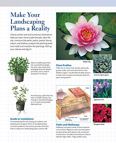 Western Home Landscaping: 42 Landscape Designs, 300+ Plants & Flowers Best Suited to the West (Creative Homeowner) Garden & Landscape Ideas for AZ, CA