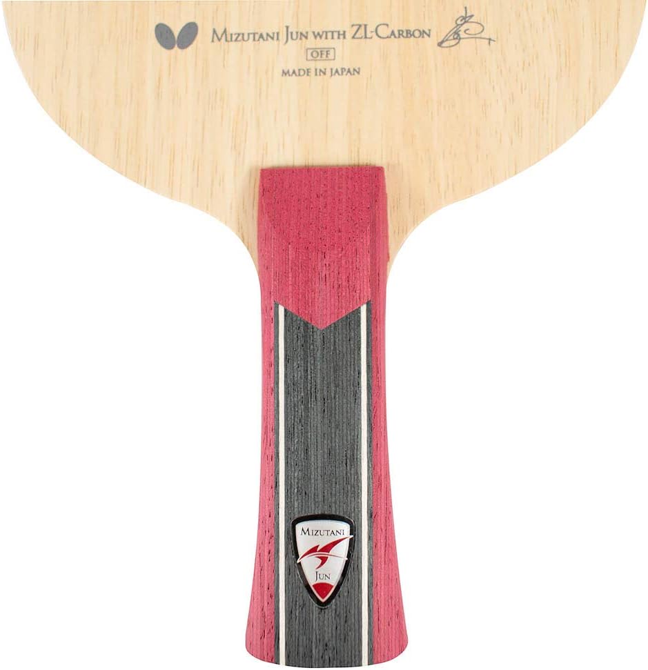 Butterfly Mizutani Jun ZLC Blade - Professional Butterfly Table Tennis Blade - ZL Carbon Fiber Blade - Available in AN, FL, and ST handle styles - Made in Japan