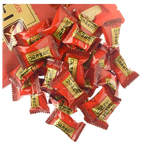 KOREAN RED GINSENG CANDY 300 grams (10.6oz) Product of Korea_Individually Wrapped_Great for Gift