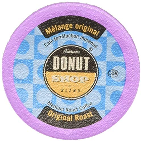 Authentic Donut Shop Blend Original Roast Single-Cup Coffee for Keurig K-Cup Brewers, 24 Count