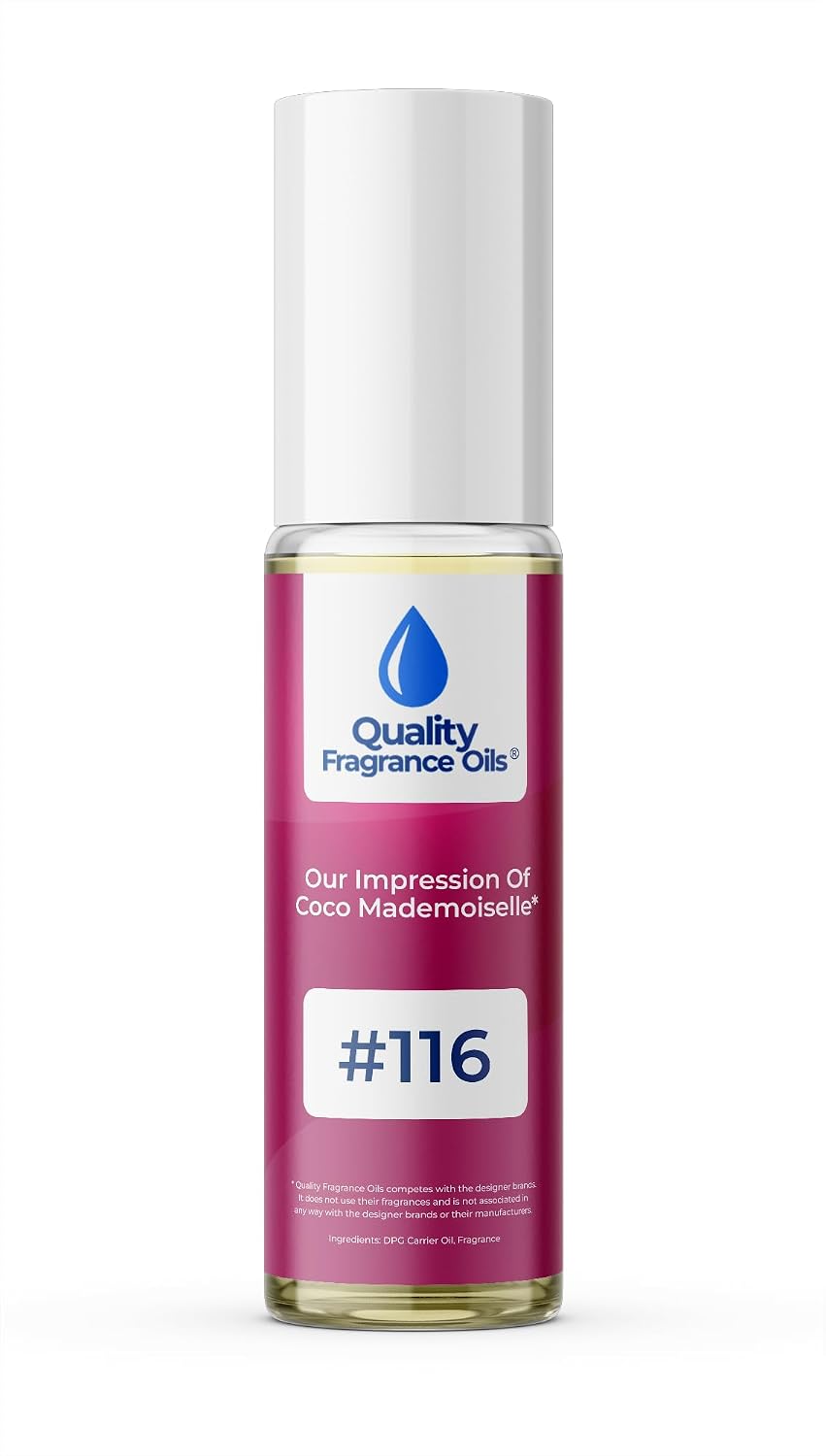 Quality Fragrance Oils' One Million Impression #113 | Long-Lasting Perfume Oil, Alcohol-Free, Strong Scent, 10ml Roll-On | Affordable Alternative to Designer Fragrances