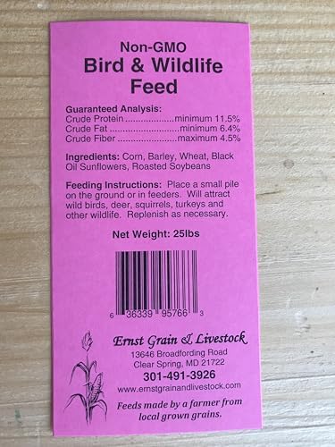 Ernst Grain & Livestock's Bird and Wildlife Feed – Perfect for Birds, Ducks, Squirrels, Turkeys, Rabbits, Geese