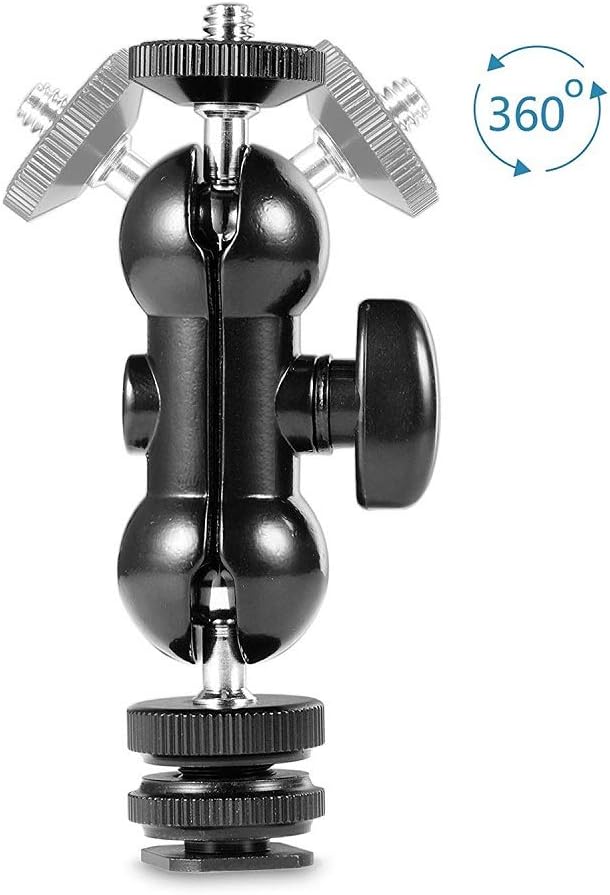 3-in-1 Zoom Recorder Tripod, Clamp Mount Stand Accessory Kit for Zoom Recorder H6 H5 H4n H2n H1n