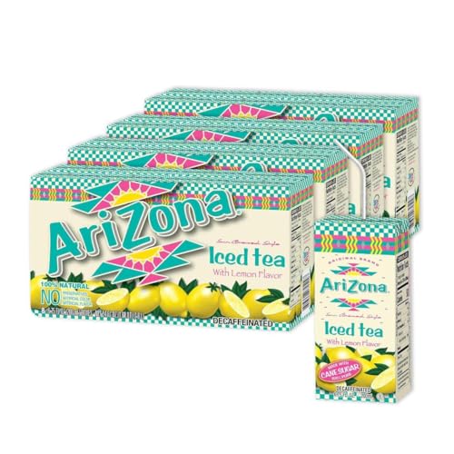 AriZona Fruit Punch, Juice Boxes | Cane Sugar | 6.75 fl oz (32 Pack)